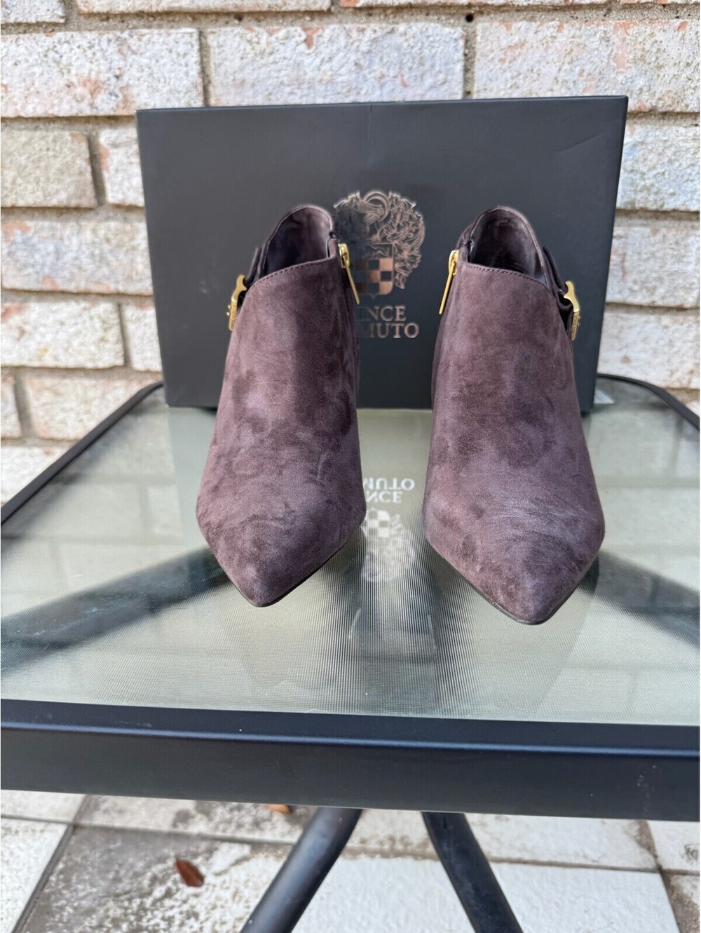 Vince Camuto Boots Chocolate Brown Size 8.5